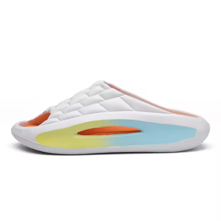 Zapatillas de casa para hombre y mujer, sandalias abiertas de suela gruesa. - 1