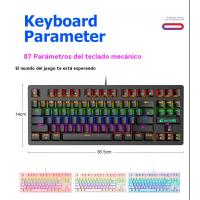 2025 nuevo K2 punk teclado mecánico 87 teclas gaming competitivo oficina portátil gaming teclado - details 0