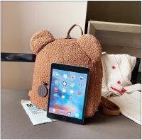 Mochila de felpa, bolso de mujer, nueva versión coreana, súper linda mochila con orejas de oso, mochila para niñas, bolso padre-hijo. - details 52
