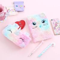 Estuche de Lápices Unicornio de Peluche Bolsa de Cosméticos Grande para Niñas - details 1