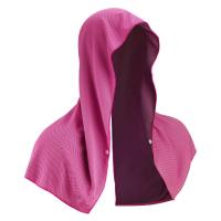 Toalla refrescante con capucha, toallas de refrigeración para cuello y cara, para Sauna, Yoga, Camping, entrenamiento, rosa roja - details 0