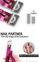 Kit de Cortauñas Magnético Herramientas Profesionales de Manicura en Acrílico en Forma de U - details 2