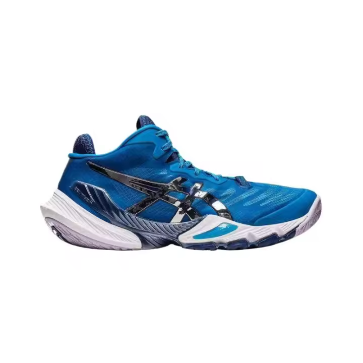 Leten 【100% original】 METRISE Azul Negro Zapato de voleibol profesional 1051A058 400 Zapatos deportivos para hombre - 1