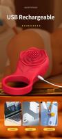 Leten Anillo Vibrador Bluetooth Estimulador de Punto G de Silicona para Hombres y Parejas - details 7