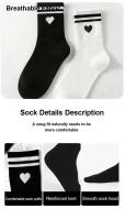 Calcetines de Dibujos Animados Versátiles y Cómodos Pareja de 6 Transpirables y Casuales para Mujeres - details 2