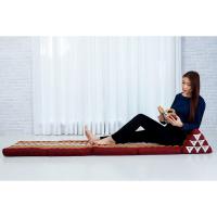 Cómodo Colchón De Suelo con Cojín De Lectura, Futón Japonés, Cama Plegable O Esterilla De Masaje Tailandés, 170 x 53 cm, Azul Claro - details 30