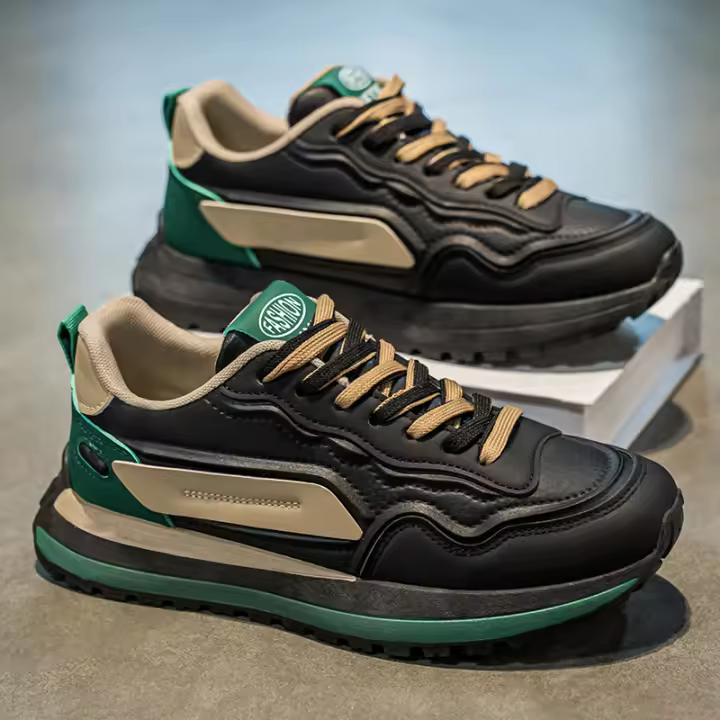 Zapatillas Casuales Transpirables para Hombres Primavera 2025 Suela Suave Antideslizante - 1