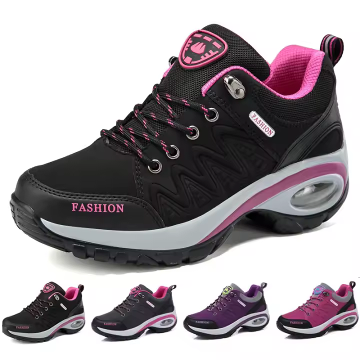 Zapatos de Mujer 2025 Zapatillas Informales con Plataforma Marca de Diseñador - 1