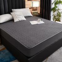 Funda de colchón gruesa impermeable, alfombrilla de látex acolchada, fundas de cama, Protector de sábana ajustable agradable para la piel, colcha 150/160/180x200 - details 10