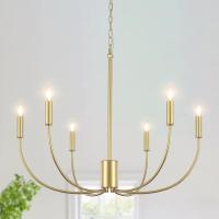 Candelabros de rueda de vagón para sala de estar, 6 luces rústicas industriales para exteriores, lámpara colgante negra para comedor, cocina, pasillo, dormitorio, ajuste de altura - details 24
