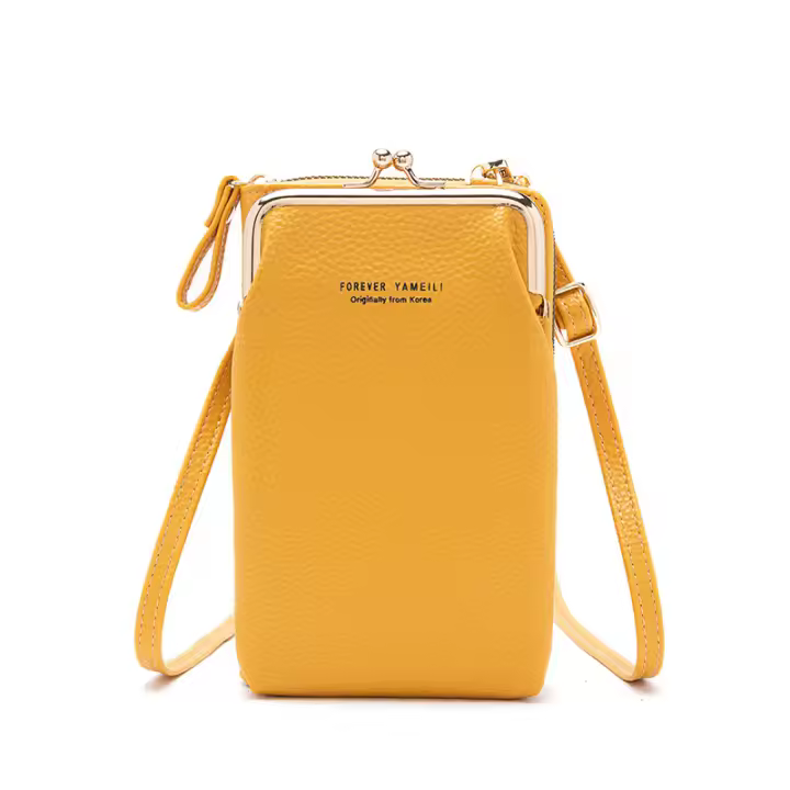 Mini Bolso Cruzado de Moda para Teléfono y Cartera Bolsos de Viaje para Mujeres - 1