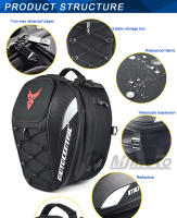 MOTOCENTRIC-mochila para casco de Motocross, impermeable, de alta capacidad, multifunción, reflectante, resistente al desgaste, antideslizante - details 8