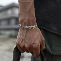 Pulseras para Hombre Ajustable con Alas de Ángel, Diseño de Plumas Retro Europeo, Joyería Masculina Moderna, Regalos para Hombre 2025 - details 1