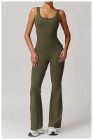 Conjunto de Yoga Ouwu Mono Deportivo para Mujeres Ropa de Gimnasio de Bolso Trasero Moda Deportiva - details 10