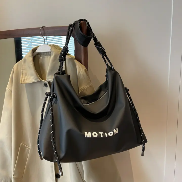 Bolso de gran capacidad para mujer, nuevo bolso cruzado de viaje para clase, bolso de viaje para el trabajo, bolso de hombro, bolso de tela - 1
