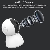 Cámara IP WiFi Inteligente Mini Tuya 4MP 2K con Seguimiento Automático de Humanos para Hogar Aplicación de Vigilancia Inalámbrica Interior CCTV Monitor para Bebés y Mascotas Visión Nocturna Infrarroja - details 3