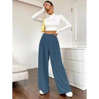Pantalones de algodón de pierna ancha y cintura alta para mujer Estética coreana de tendencia Haruku - details 8