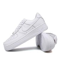 AF1 Zapatillas deportivas casuales clásicas zapatillas blancas puras para hombres y mujeres talla 39 - 45 - details 0