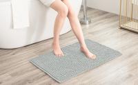Alfombras antideslizantes para baño, dormitorio, piscina, secado rápido, lavables a máquina, disponibles en una amplia gama de colores. - details 2