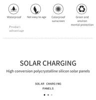 Adornos de Jardín de Resina de Conejo Luz Solar para Jardín al Aire Libre - details 1