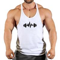 Chaleco Deportivo de Algodón para Hombres Top de Entrenamiento de Gimnasio Moda Deportiva - details 1