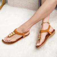 Nuevas sandalias bohemias para mujer, casuales, sencillas, con punta de poste, cómodas, zapatos para mujer - details 2