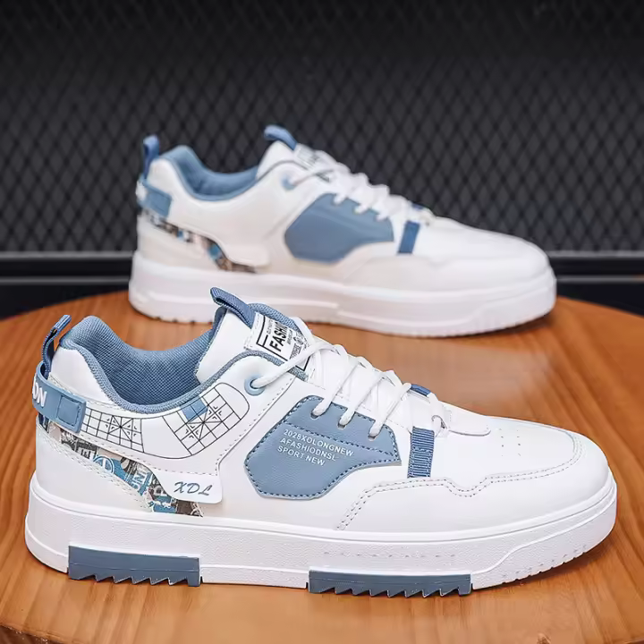 Zapatillas de deporte informales, zapatos de pizarra blanca pequeña, nueva versión coreana - 1