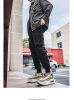 Zapatos deportivos informales con colchón de aire para hombre, zapatos de algodón con aislamiento grueso y felpa y suela aumentada - details 2