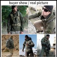 Chaquetas de Vellón para Invierno-Otoño Trajes Tácticos Impermeables para Pesca, Senderismo, Acampar Pantalones Térmicos M-5XL - details 2