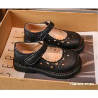 Zapatos de cuero para niña, calzado de vestir suave y Chic, con recortes de corazón, Princesa, Moda de Primavera y otoño, 2024 - details 9