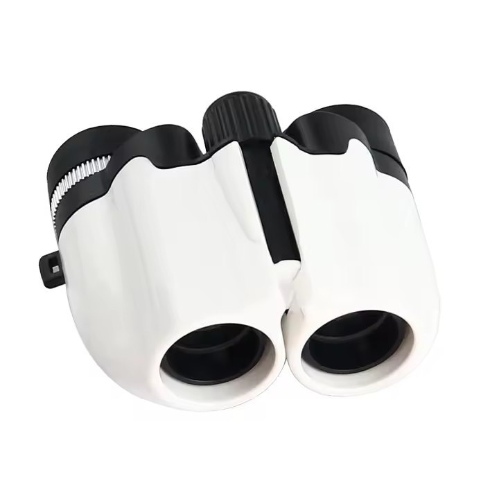 Prismáticos de bolsillo para observación de aves, binoculares pequeños de alta potencia para caza, viajes, 10x22 - 1