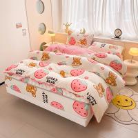 Funda de Duvet de Fruta de Fresa Cobertura Cálida y Gruesa para Invierno - details 0