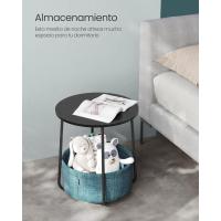 Mesa Lateral Redonda Moderna Espaciosa para Sala de Estar, Dormitorio, Mesita de Noche - details 48