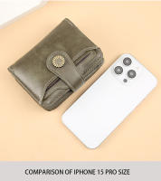 Cartera para Mujer, PU, pequeño y Compacto Monederos para Mujer con protección RFID, regalos originales para mujer - details 9