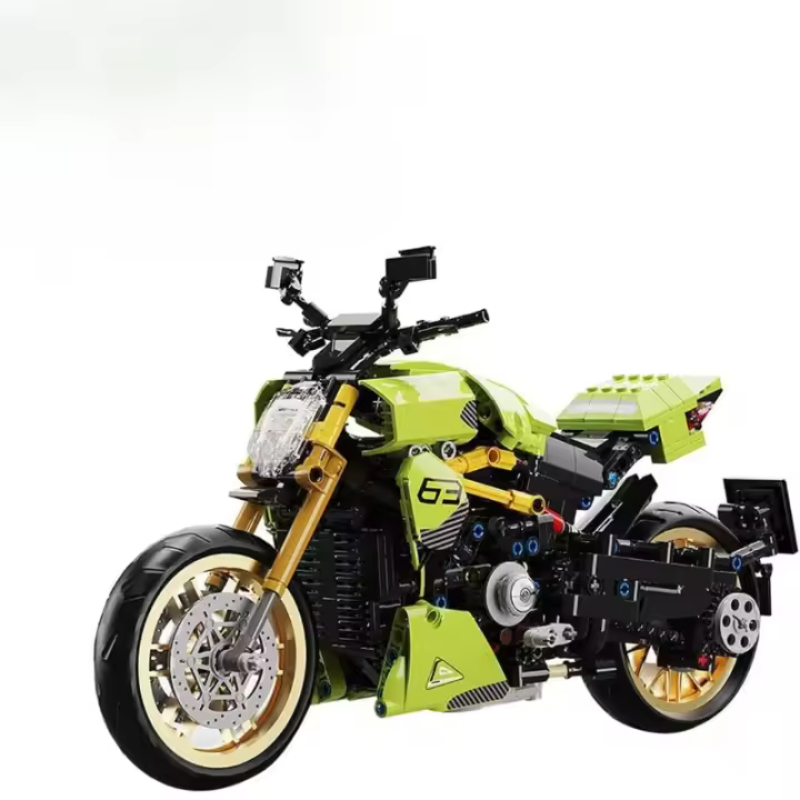 Kit de construcción de motocicletas 1260 、Superbike, construir un modelo de motocicleta-1018 piezas - 1