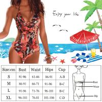 Traje de baño retro para mujer, bañador de cintura alta, traje de baño de una pieza, traje de baño brasileño, conjunto de bikini con realce - details 0