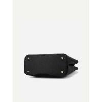 Bolso de mano de gran capacidad con hilo bordado a la moda, bolso cruzado informal sencillo para ir al trabajo, mochila de lujo de alta gama - details 3