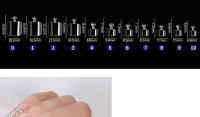 Kit de Punzas de Nuez Medianas y Largas Arte Clavo Clear Soak Off para Uñas Falsas Presión Completa Gel de Extensión de Uñas - details 16