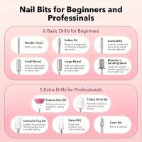 Juego De Manicura Y Pedicura Profesional, Máquina De Taladro Eléctrico, Juego De Lima De Uñas - details 6