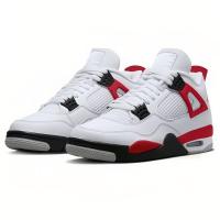 basketball shoes for Men Women Sneakers 4s All Black White Pearl Glacier Pink Breathable Lightweight Tennis Shoes  Designer Running Outdoor Sports Eur36-45 - details 4