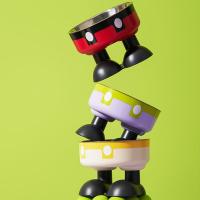 Cuenco antideslizante de acero inoxidable para mascotas, antivuelco con soporte, cuenco para gatos de pierna alta, cuenco de protección del cuello para gatos de gran capacidad - details 7