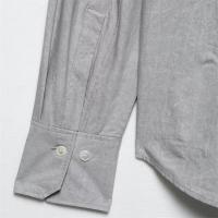 Camisa informal de mujer, nueva llegada de verano 2025, con cuello de solapa, manga larga, decoración de bolsillo y temperamento versátil. - details 8
