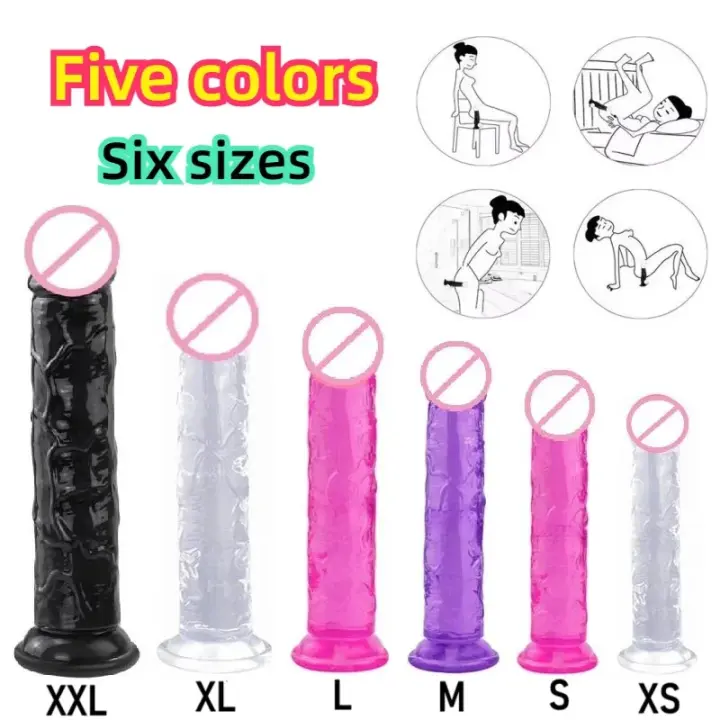 Consolador de juguete sexual con ventosa, textura realista, punto G, estimulación Anal vaginal, masturbación femenina - 1