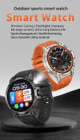 Reloj inteligente militar LIGE para hombre, Batería grande de 760mAh, linterna LED, brújula, pantalla HD de 1,8 ", frecuencia cardíaca, resistente al agua, llamada BT, reloj inteligente - details 0