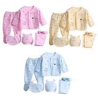 Conjunto de Bebé de Puro Algodón Conjunto de Ropa de Cuidado para Recién Nacidos de 0-3 Meses - details 0