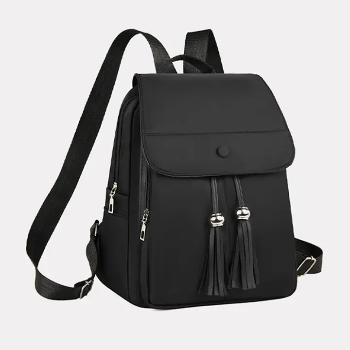 Mochila de gran capacidad para mujer, monederos de cuero de alta calidad, bolso vintage para mujer, mochilas escolares, mochila de viaje, mochilas para mujer - 1