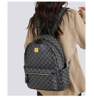 Mochila de gran capacidad para mujer, mochila pequeña versátil de cuero suave impermeable, bolsa de viaje al aire libre - details 8