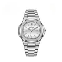 Reloj automático de cuarzo simple para Hombre con correa de acero - details 1