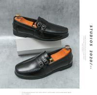 Estilo de pelo puntiagudo casual británico mocasines tendencia transpirable. - details 2