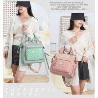 Bolsa de tela impermeable de nailon portátil de gran capacidad bolsa de almuerzo de hilo de bordado para mujer bolsa de hielo bolsa de picnic para salir - details 21
